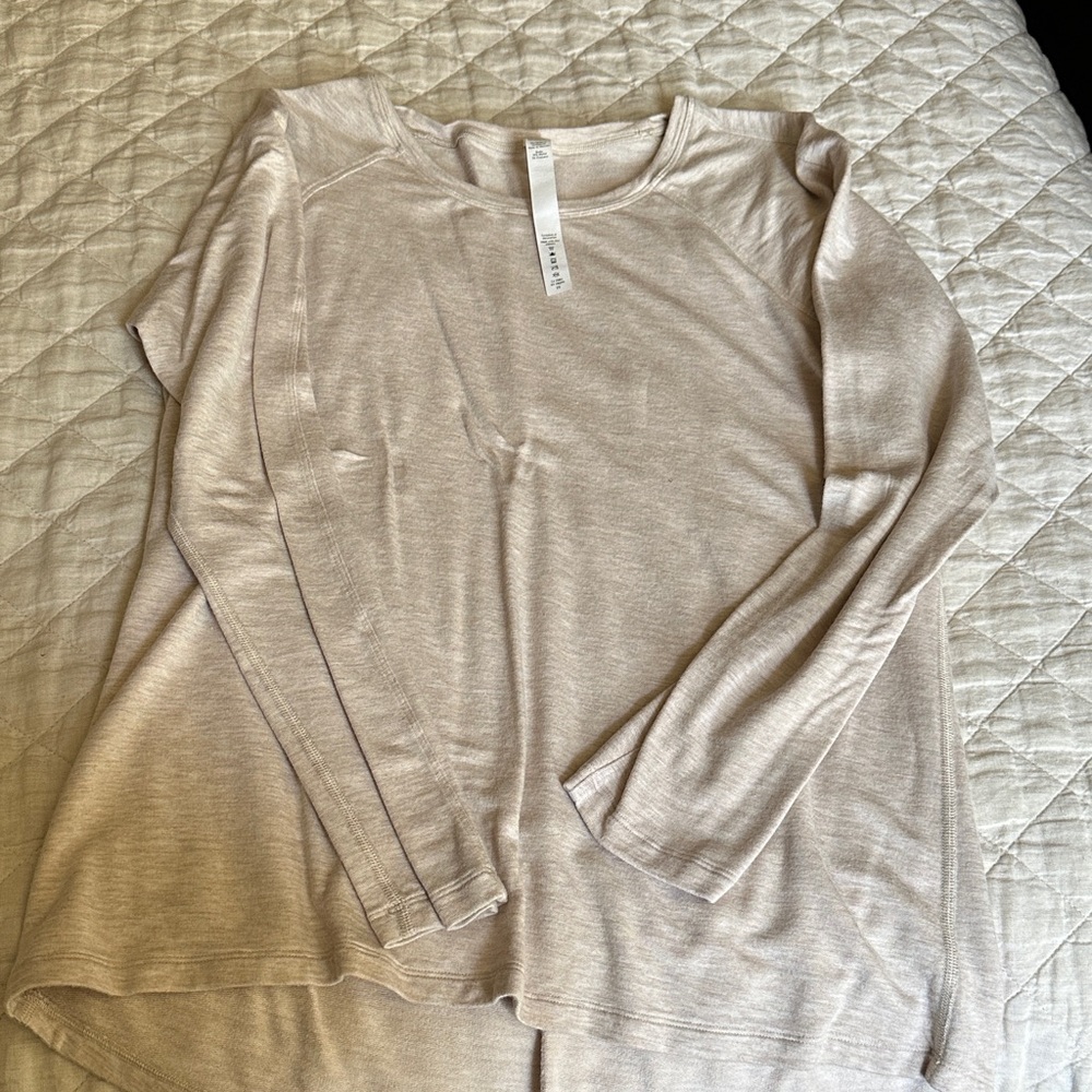 LULULEMON Women's Cream Long Sleeve Top